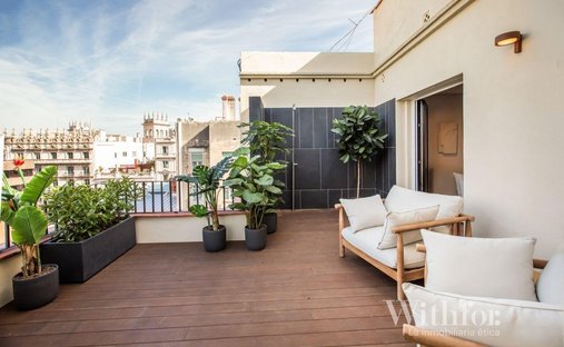 Penthouse in Les Corts, Barcelona, Spanien 1