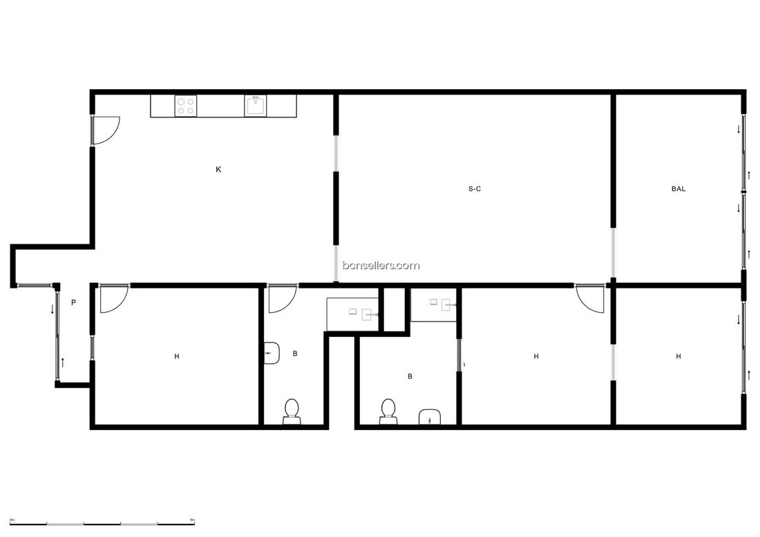 Apartment in Eixample, Barcelona, Spain 2 - 18300840