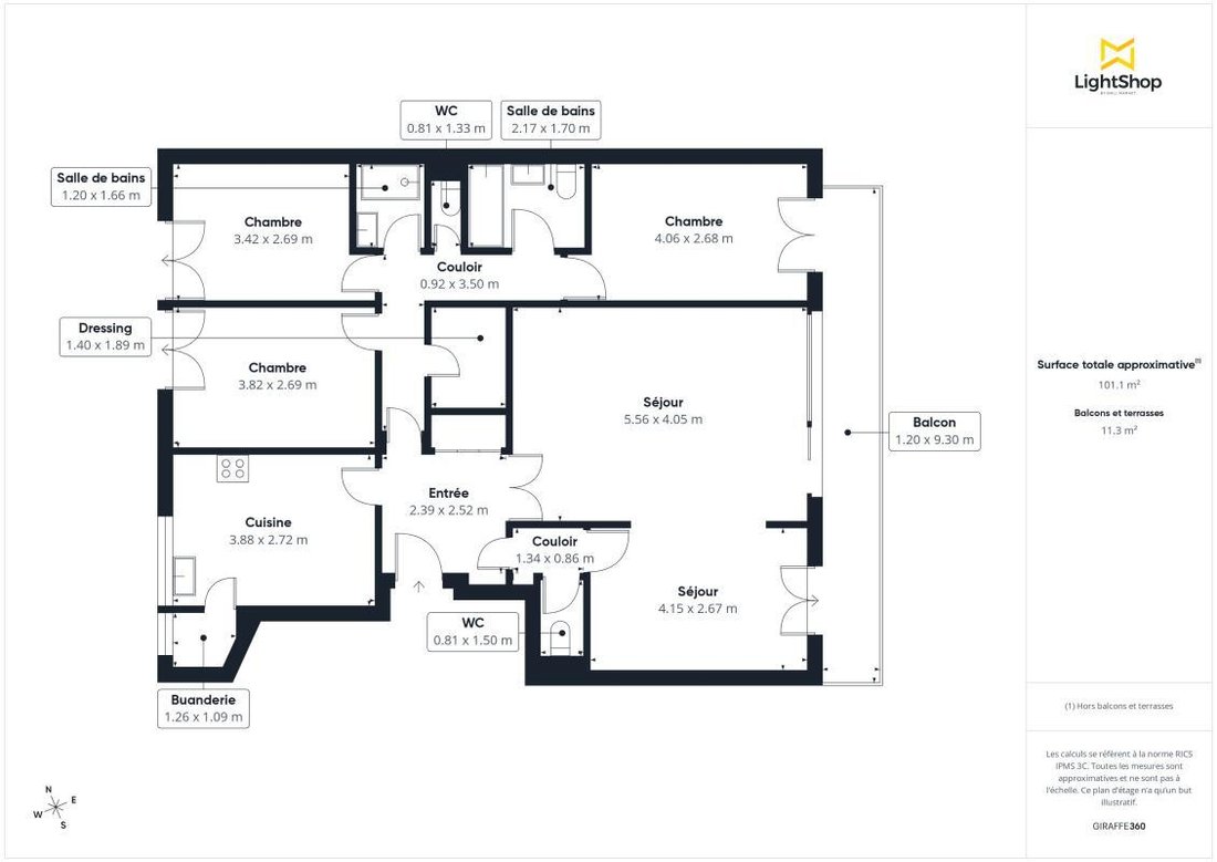 Appartamento a Clagny-Glatigny, Versailles, Francia 4 - 18300495
