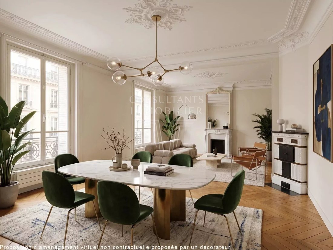 Apartment in Courcelles-Wagram, Paris 17e Arrondissement, Paris 1 - 17887547