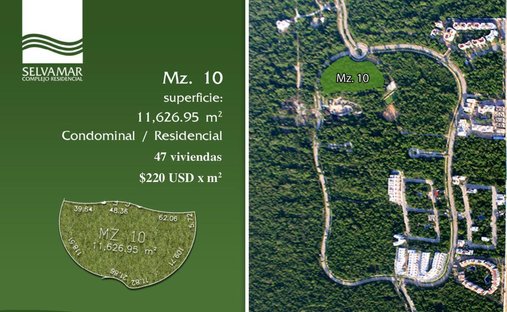Land in Playa del Carmen, Quintana Roo, Mexico 1
