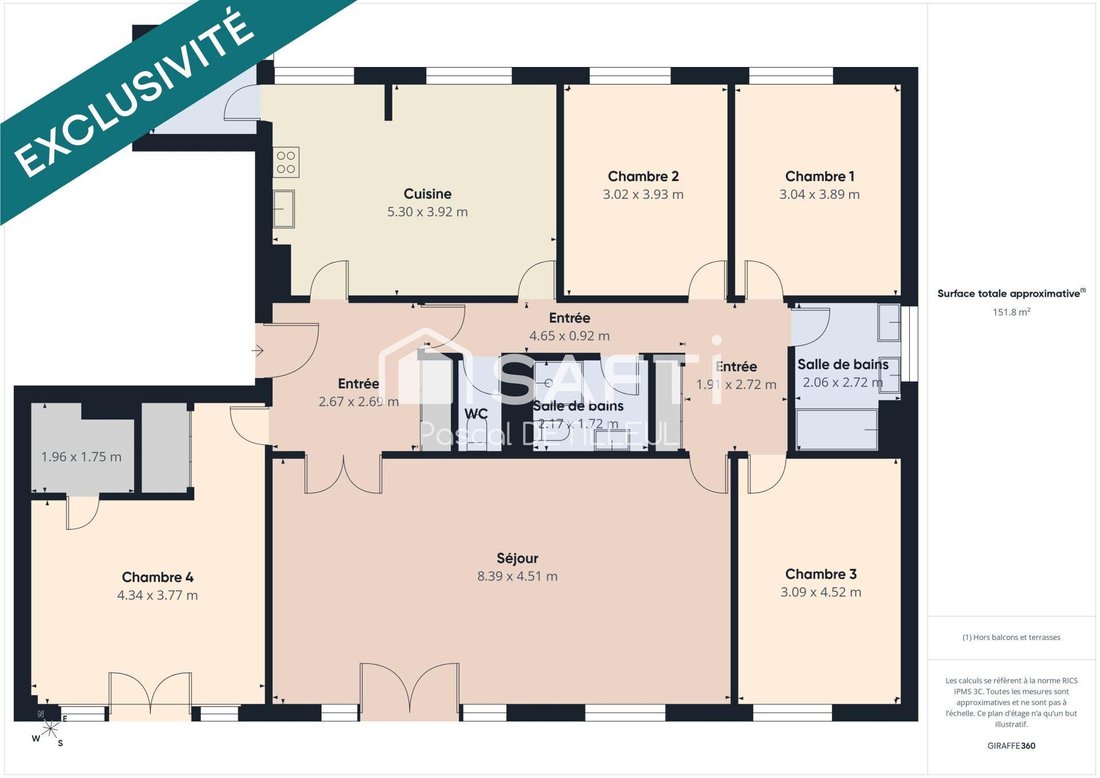 Apartamento en Côte Saint Louis, Garches, Francia 2 - 18050646