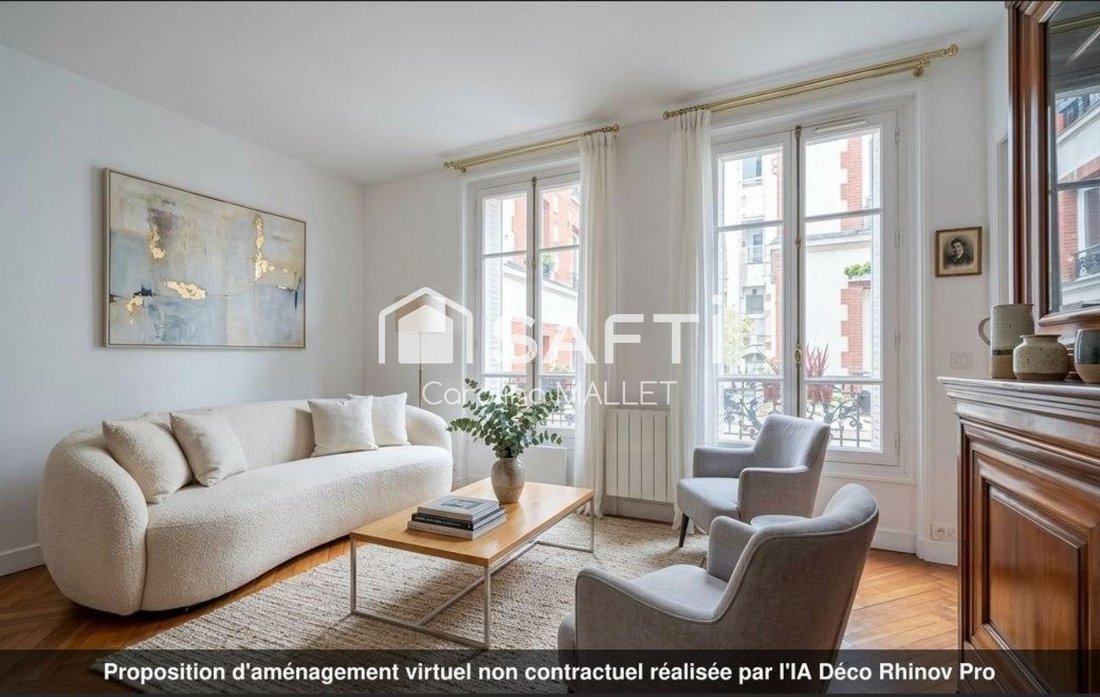 Apartment in Léon-Blum Folie-Regnault, Paris 11e Arrondissement, Paris 3 - 17134630