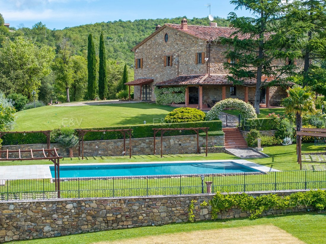 Villa à Civitella in Val di Chiana, Toscane, Italie 3 - 18305316
