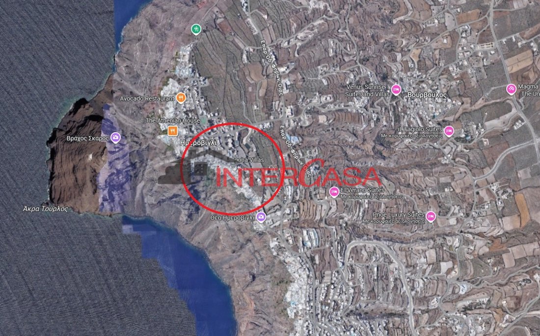 Land in Thira, Aegean, Greece 2 - 18305113