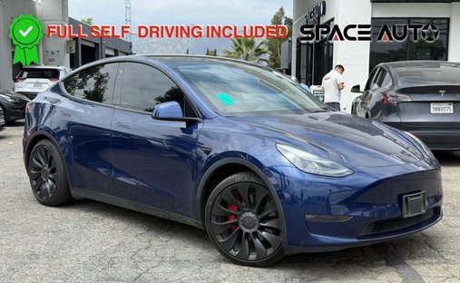 2022 Tesla Model Y Performance Sport Utility 4D in Azusa, CA, United States 1