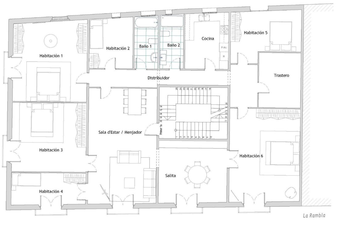Appartement à Ciutat Vella, Barcelone, Espagne 3 - 18312196