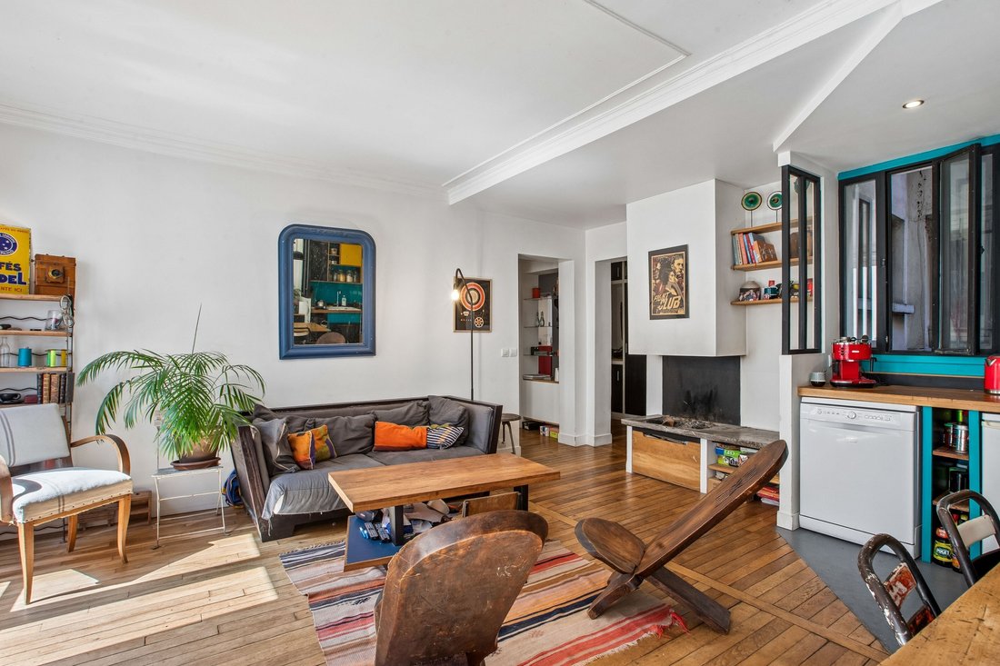 Apartment in La Fourche-Guy Môquet, Paris 17e Arrondissement, Paris 5 - 18315092