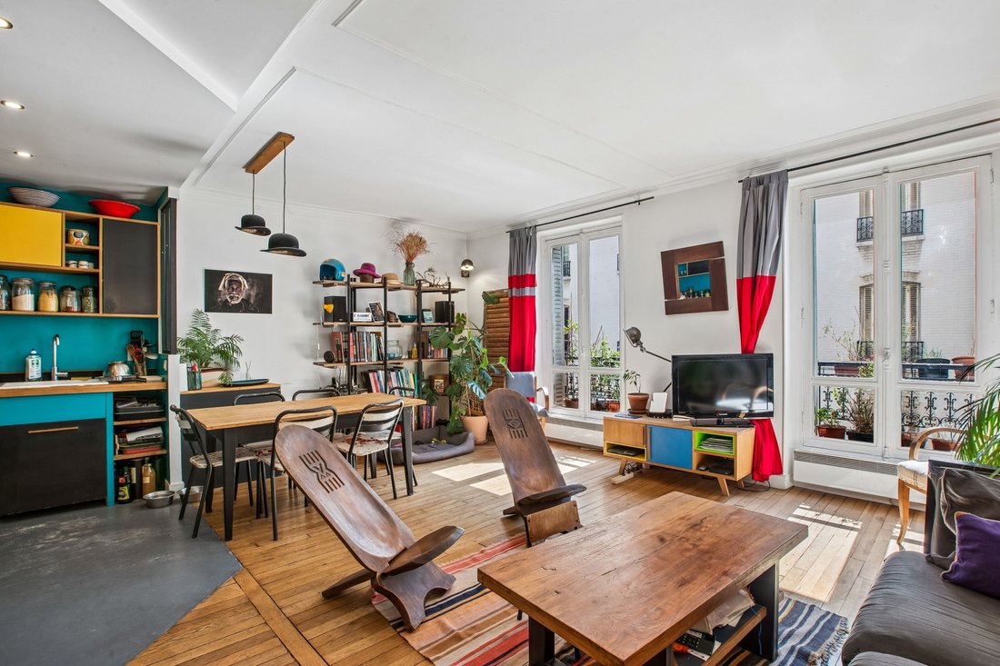 Apartment in La Fourche-Guy Môquet, Paris 17e Arrondissement, Paris 1 - 18315092