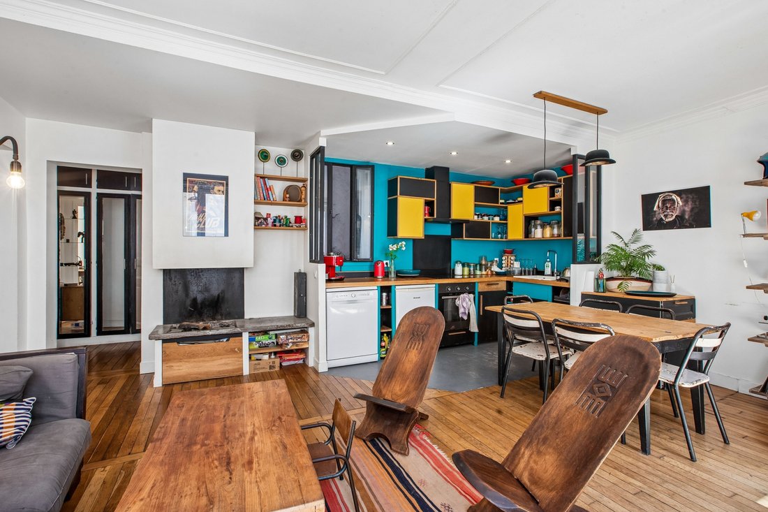 Apartment in La Fourche-Guy Môquet, Paris 17e Arrondissement, Paris 4 - 18315092