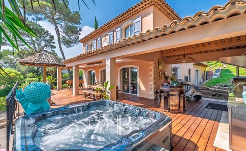 Villa a Bois Fleuri-Chevre d'Or-Saint Philippe, Biot, Francia 1