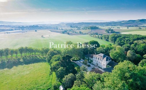 Castle in Mazerolles-du-Razes, Occitania, France 1