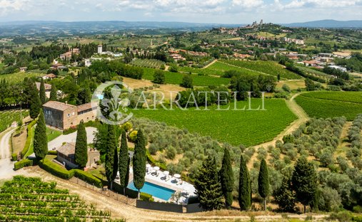Villa in San Gimignano, Tuscany, Italy 1