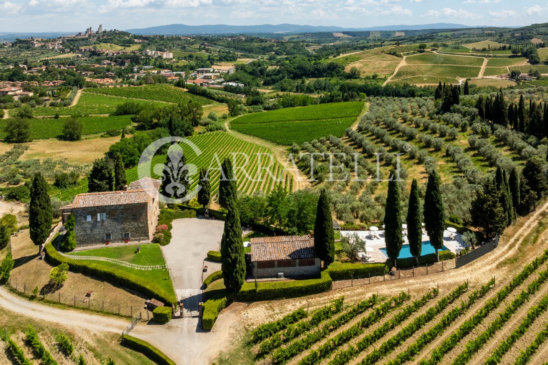 Villa in San Gimignano, Tuscany, Italy 3 - 18312942