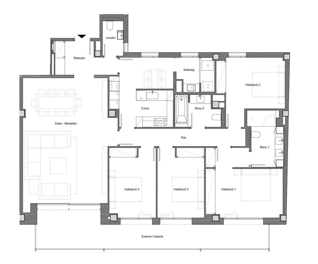 Apartment in Sarrià-Sant Gervasi, Barcelona, Spain 1 - 18312273
