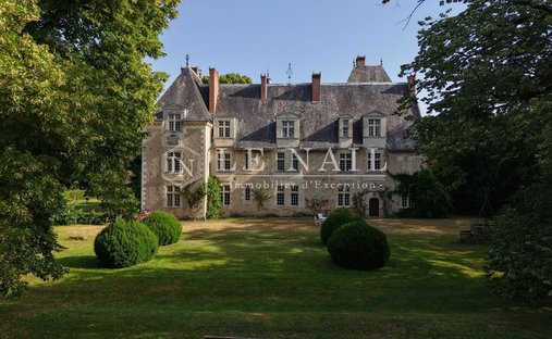Castle in Le Lion-d'Angers, Pays de la Loire, France 1