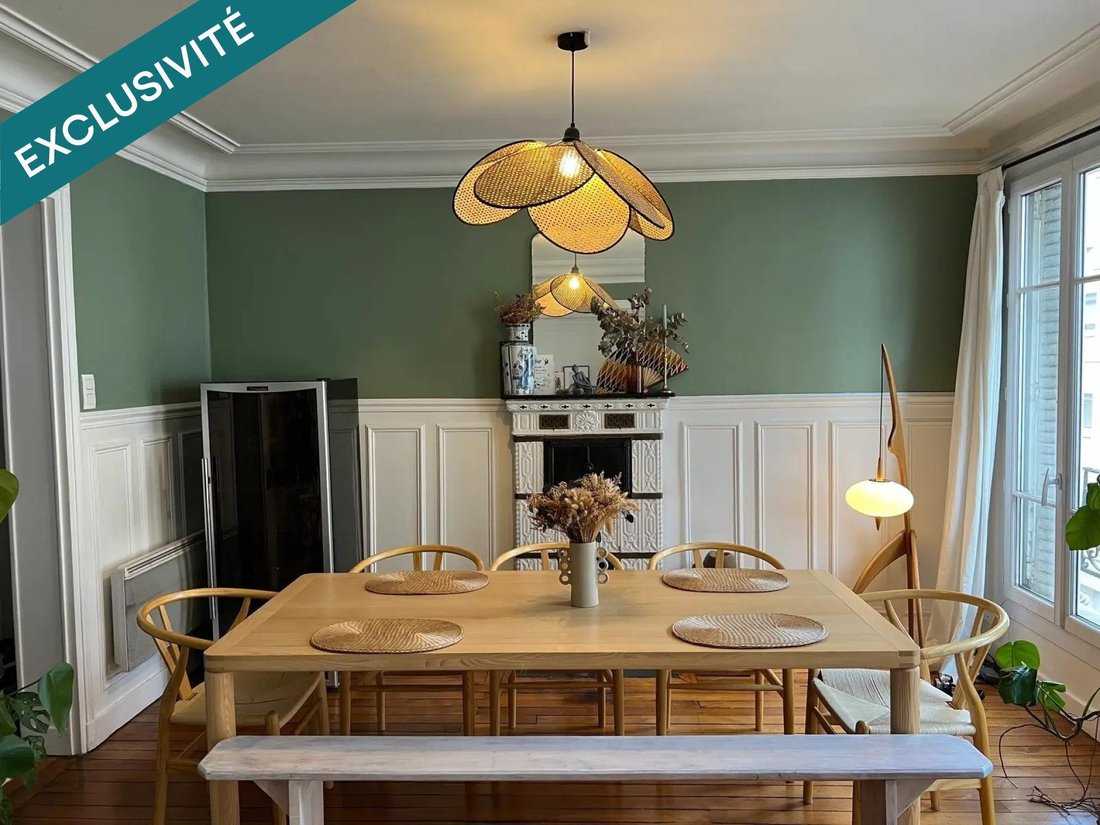 Apartment in Gambetta, Paris 20e Arrondissement, Paris 3 - 18317610