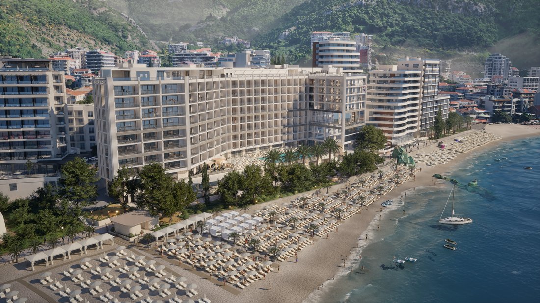 Apartment in Bečići, Budva Municipality, Montenegro 1 - 18317492