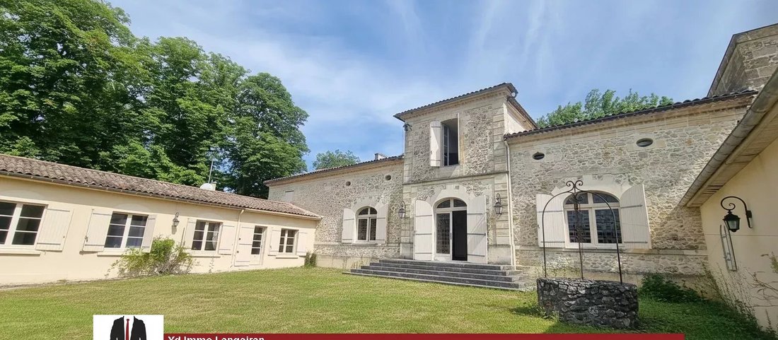 Castle in Capian, Nouvelle-Aquitaine, France 1 - 18222841