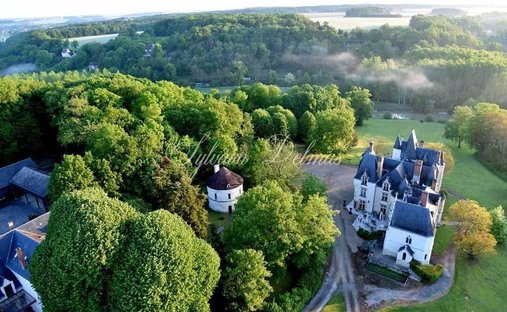 Castle in Grammont, Tours, France 1