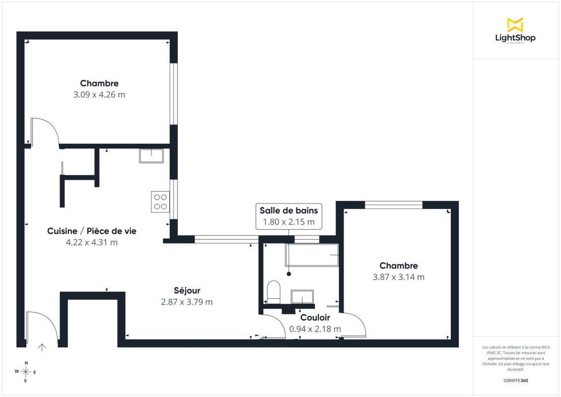 Apartamento en Prince–Marmottan, Boulogne-Billancourt, Francia 3 - 18320870