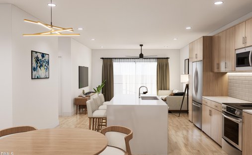Condominio en Raleigh, Carolina del Norte, Estados Unidos 1