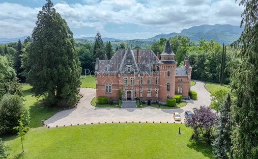 Castle in Saint-Lizier, Occitania, France 1
