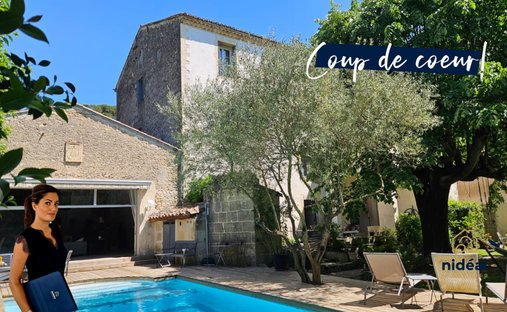 House in Sommieres, Occitania, France 1