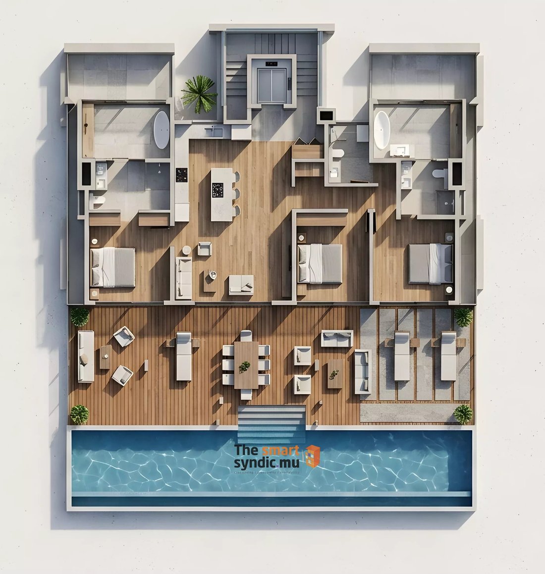 Penthouse in Riambel, Savanne District, Mauritius 5 - 18328236