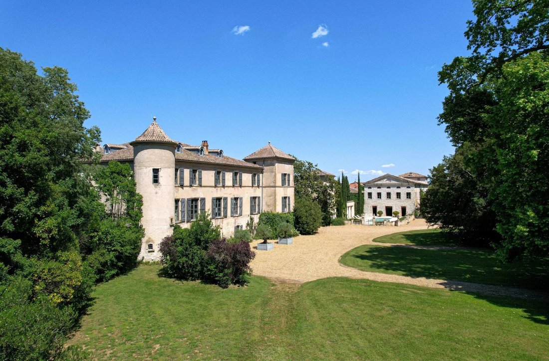 Castle in Uzès, Occitania, France 1 - 18331961