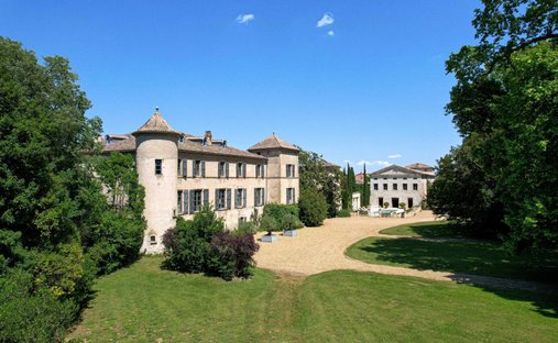 Castle in Uzès, Occitania, France 1