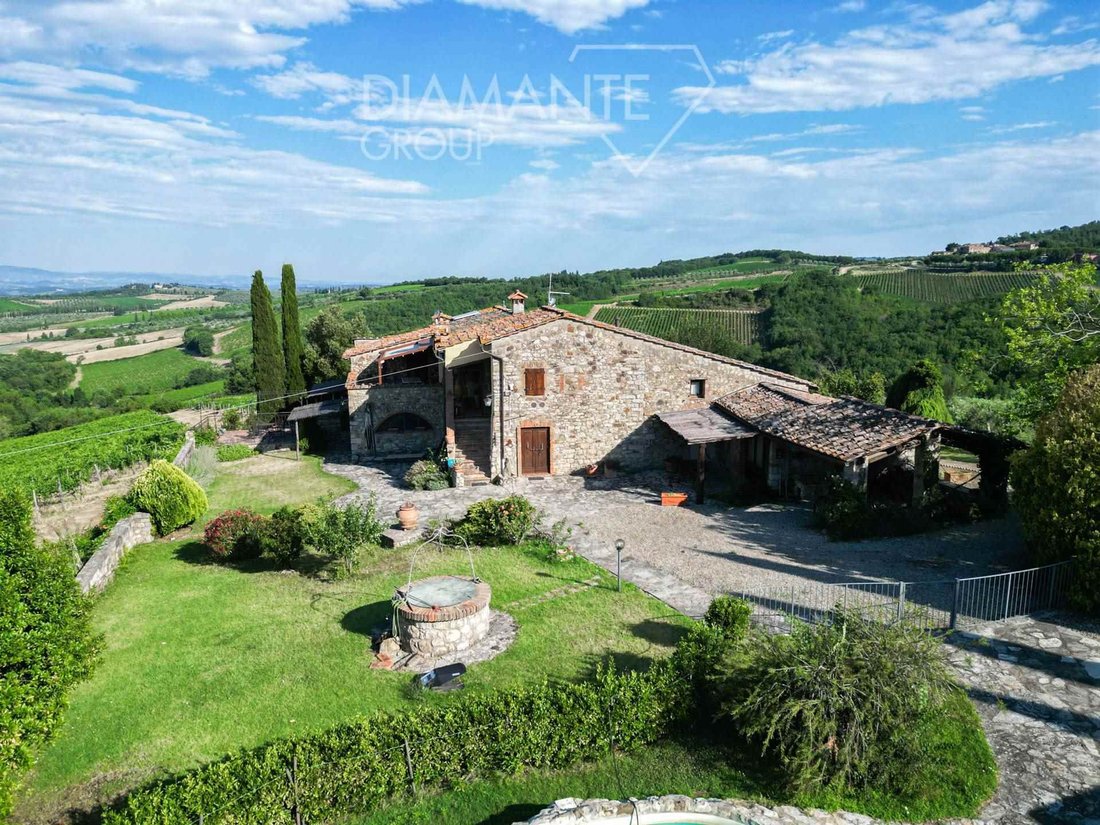 Farm Ranch in Castellina in Chianti, Tuscany, Italy 1 - 18331850