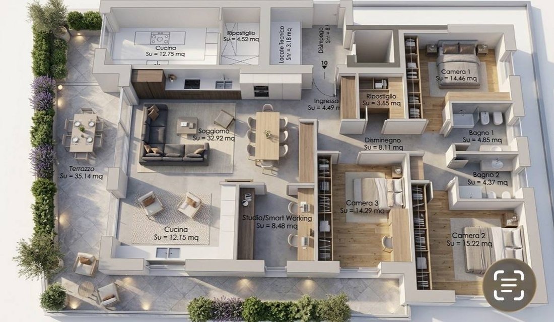 Apartment in Cassano Magnago, Lombardy, Italy 2 - 18332130
