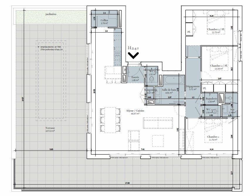 Apartment in Centre et Sud Est, Saint-Didier-au-Mont-d'Or, France 5 - 18328628