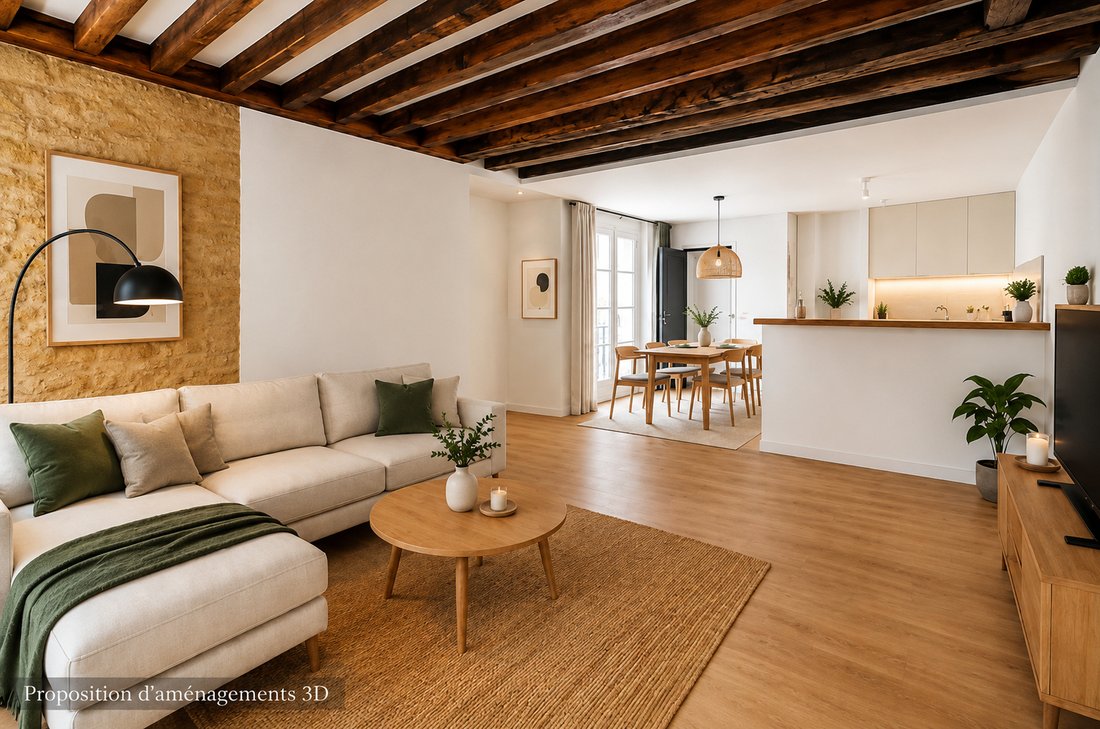 Apartment in Arts et Métiers, Paris 3e Arrondissement, Paris 5 - 18328533