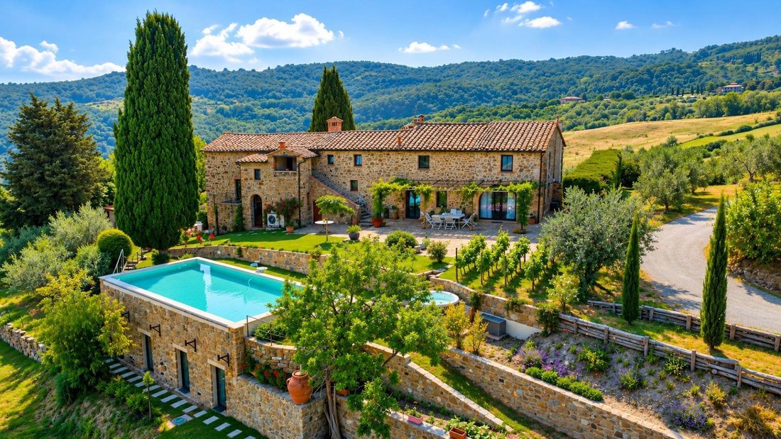 Country House in Montecatini Val di Cecina, Tuscany, Italy 2 - 18329297