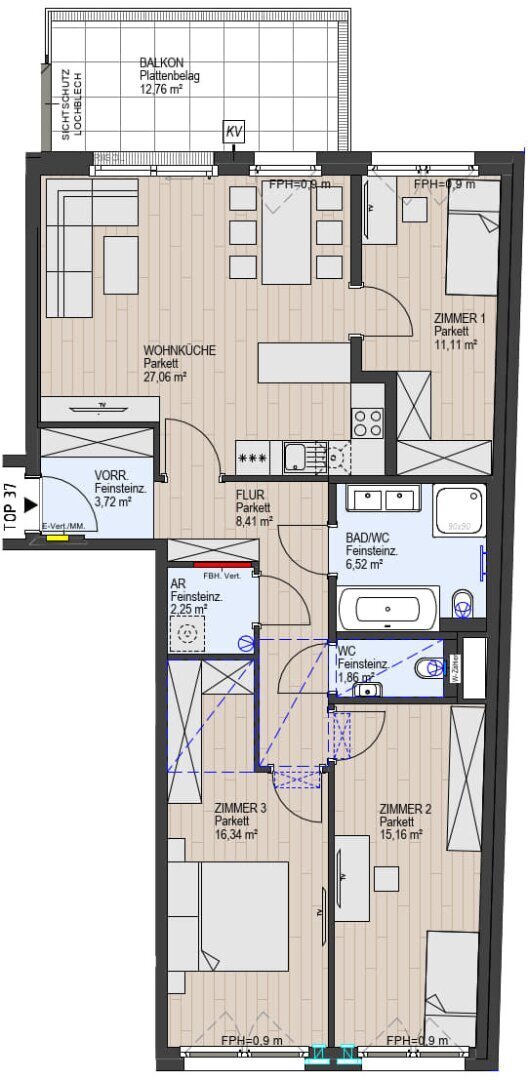 Apartment in Vienna, Wien, Austria 3 - 18333998