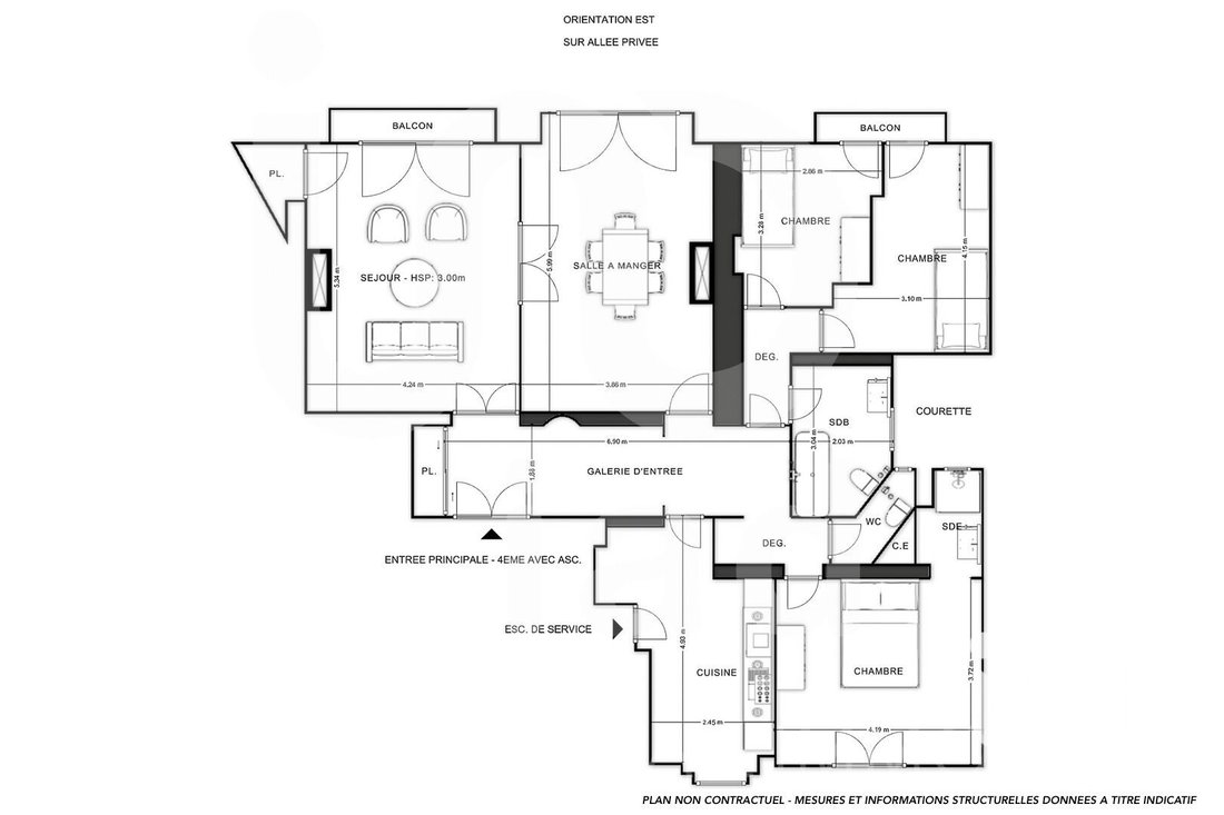 Apartment in La Plaine des Sablons, Neuilly-sur-Seine, France 3 - 18338957