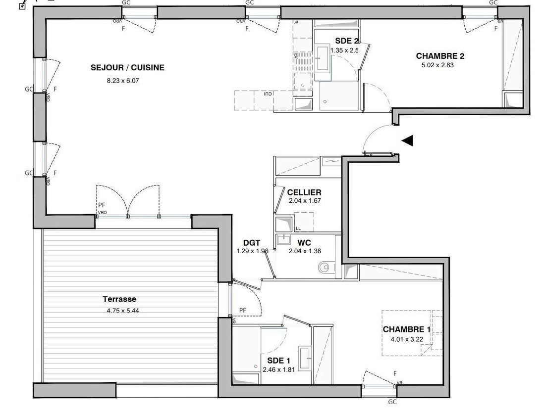 Apartment in Port Marianne, Montpellier, France 4 - 18337756
