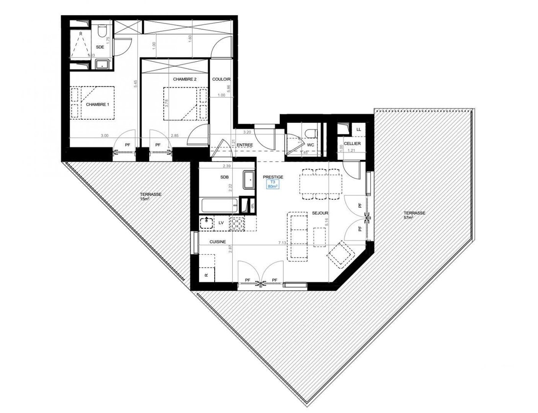 Apartment in Antigone, Montpellier, France 5 - 18337755