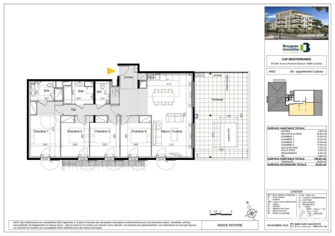 Apartment in La Ciotat, Provence-Alpes-Côte d'Azur, France 3 - 18337704