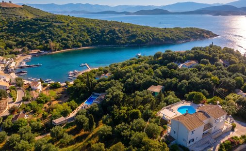 House in Northern Corfu, Peloponnese, Western Greece and the Ionian, Greece 1