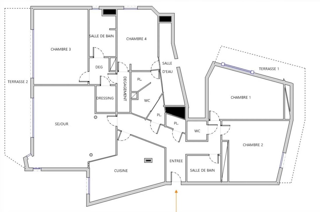 Apartment in Supérieur, Beausoleil, France 3 - 18337532