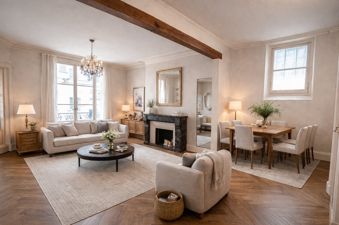 Apartment in Pereire-Malesherbes, Paris 17e Arrondissement, Paris 1 - 18335853