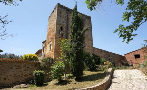 Castle in Begur, Catalonia, Spain 1