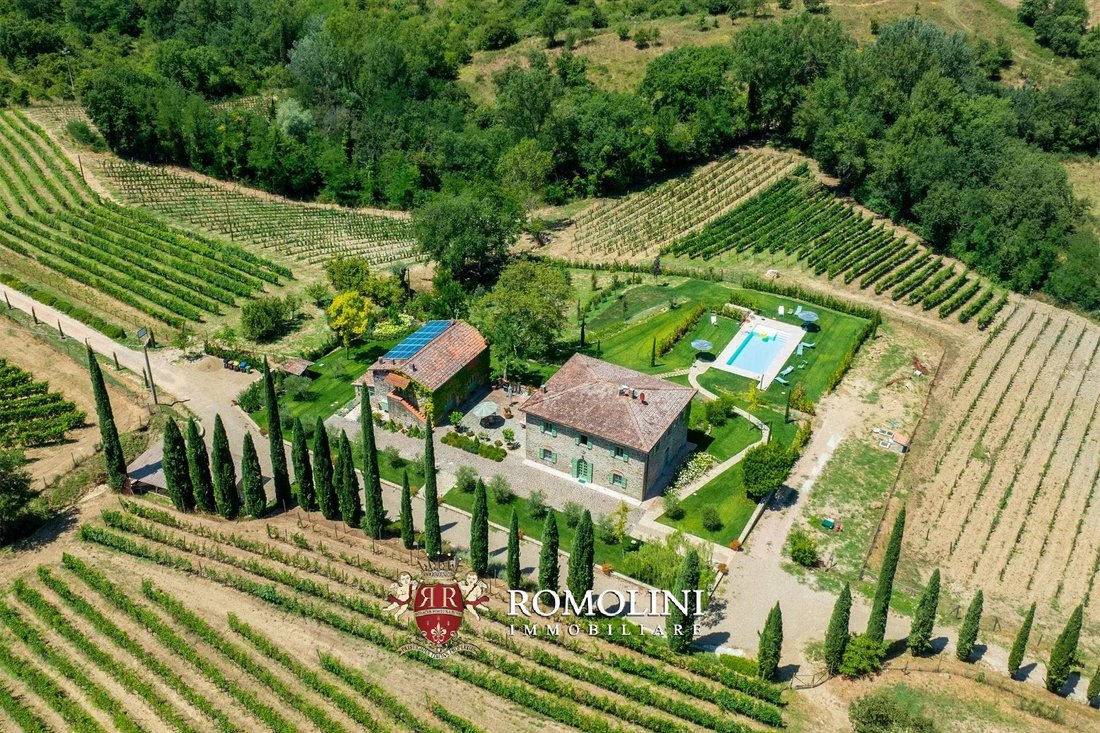 Farm Ranch in Center, Greve in Chianti, Tuscany 1 - 18336251