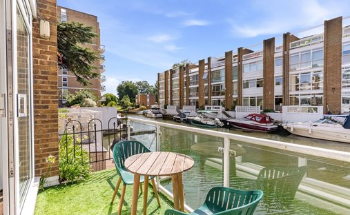 Townhouse en Hampton Wick, Richmond sobre el Támesis, Inglaterra 1