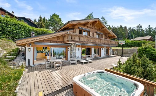 Chalet in Crans-Montana, Wallis, Schweiz 1