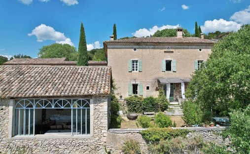 Country House in Uzès, Occitania, France 1