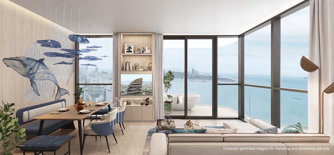 Apartment in Pattaya City, Chon Buri, Thailand 2 - 18341309